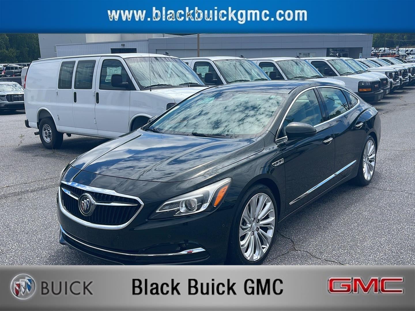 2017 Buick LaCrosse Premium in Dark Forest Green Metallic — front three-quarter view