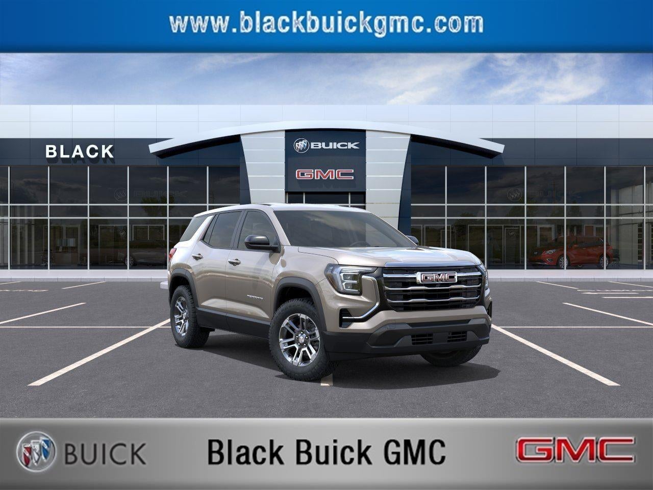 2027 GMC Terrain FWD Elevation in Riverstone Metallic — front three-quarter view